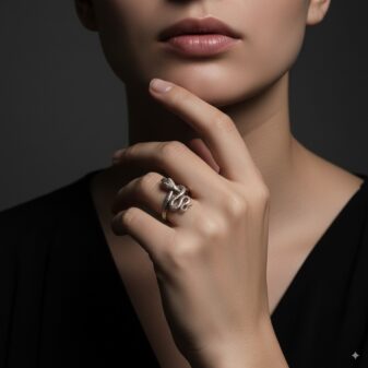 Sterling Silver Braided Band Ring